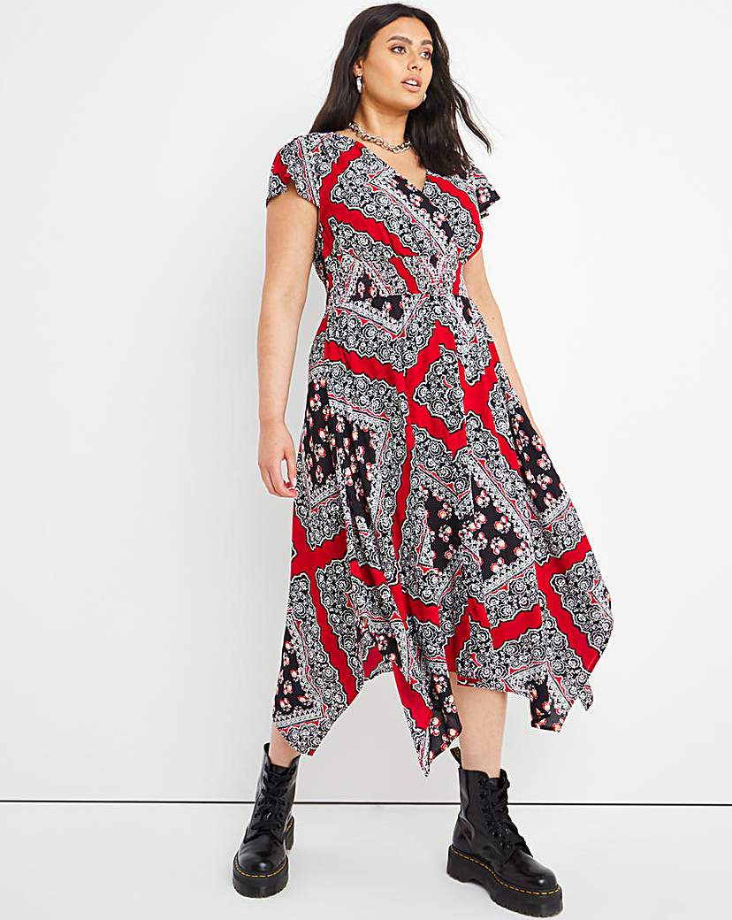 Joe Browns Scarf Print Wrap Dress | £45 ...